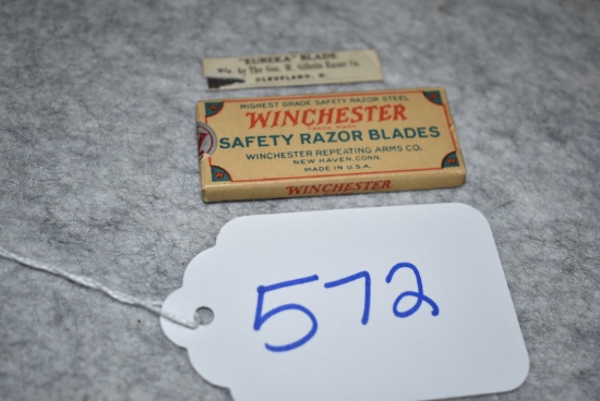 Winchester – Full & Unopened Box of Safety Razor Blades