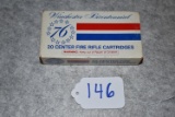 Winchester – “Winchester Bicentennial ‘76” Commemorative Box of 30-30 Cal. 150 gr. Ammo