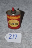 Winchester – 3 Fl. Oz. Can of “New Gun Oil” – Red/Yellow & Black Color – Empty