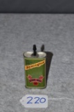 Remington – 3 Fl. Oz. Gun Oil Can – Green/Red & Yellow Color – Appears Full