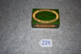 Remington – 175th Tin in Original Cardboard Box Containing 325ct. “High Velocity” 22 Long Rifle Ammo