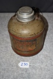 Winchester – One Gallon Vacuum Bottle w/Correct Lid & Bail – Label is Visible & Ceramic Internal Lin