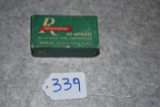 Remington – Hi-Speed 22 Hornet Cal. 45 Grain Soft Point 50ct. Box of Ammo – Index 0222