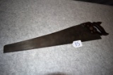 Winchester – No. 40 “Old Trusty 25¼” Skew Back Saw – 8 Teeth Per Inch – Very Good Button Logo in Han