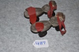 Winchester – No. 10 Junior Roller Skates – Toe Straps & Rear Laces Are Present