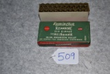 Remington – Kleanbore – Hi-Speed 219 Zipper Cal. 56 Gr. Mushroom Bullet 20ct. Box of Ammo – 0219 – F