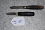 Pair of Winchester Knives – 1st is No. 4239 Paring Knife – 2nd is Spear Paring Knife