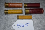 Grouping of Shot Shells – 1st & 2nd is WRA 81mm M3 – 3rd is Winchester 410ga. Shot Shell (Loaded) –