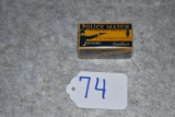 Peters – Police Match “Rustless” – 22 Long Rifle Lubricated Full Box of 50ct – Red/Yellow & Blue in