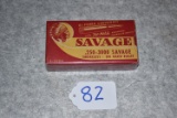 Savage – 250-3000 Sav. Cal. Hi-Power Cartridges – Smokeless 100gr. Bullet – No. S-250H – Red & Yello