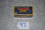 Peters – Rustless No. 3844 – 38 S&W Special Cal. 158gr. Lead Bullet Full Box of 50ct – Yellow/Blue &