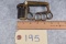 J. Delcaxhe From Liege Belgium – Apache Combination Gun/Knife/Knuckles Double Action Only 6 Round Pe