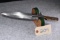 Unknown Quality Percussion Double Barrel Knife/Pistol –