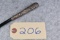 Sterling Handle Swagger Stick – The Sterling Handle is 4 ¼” Long & the Overall Length of the Swagger