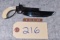N.P. Ames Cutler Marked Blade – 20 Cal. Miniature Operational Knife Pistol