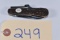 Christians Solingen Marked – Single Blade Pinfire Gun/Knife Combination