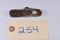 Antique 3 Blade Pen Knife Pistol Combo