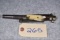 Very Unusual Antique Single Blade 45 Cal. Percussion Knife/Gun Combination