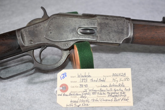 Winchester – Mod. 1873 Third Model – 38-40 Cal. Lever Action Rifle