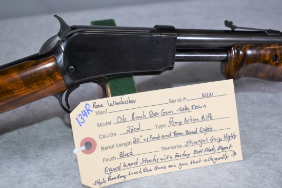 Rare Winchester – Mod. 06 “Lunch Box” Gun Take Down – 22 Cal. Pump Action Rifle