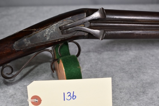 D. Lefever – Canadaiqua – 40 Cal. Over 12ga. Over-Under Rifle/Shotgun Combo