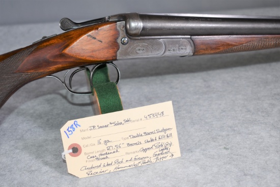 J.P. Sauer & Sohn, Suhl – 16ga. Double Barrel Shotgun