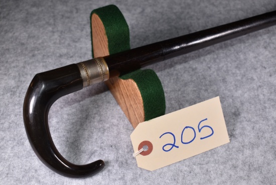 Late 1800’s Cane Gun Walking Stick – 410ga. Range Breech Loading Shotgun Cane in Good Shape