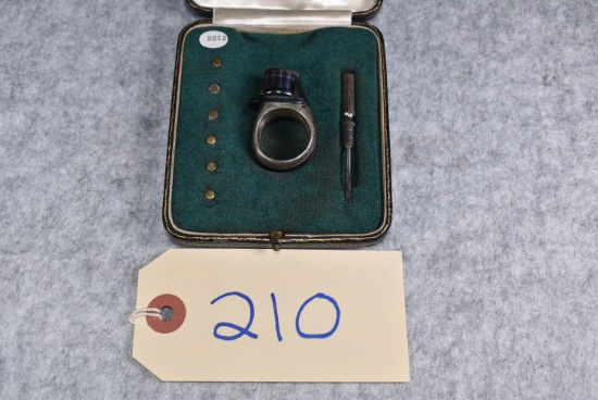 Cased LE Petit Protector – 4mm Cal. 6-Shot Ring Pistol
