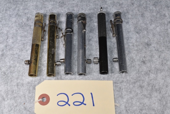 Lot of 6 Tear Gas/Flare/Alarm Guns