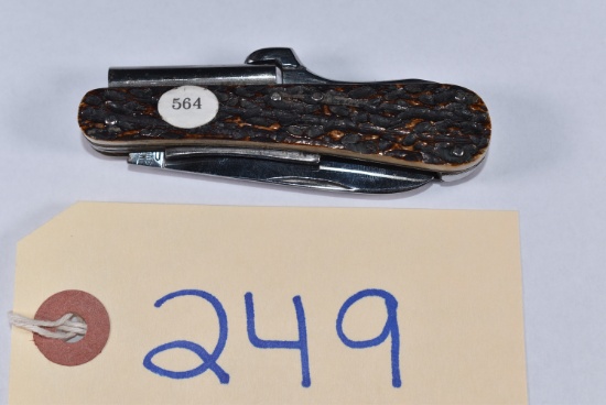 Christians Solingen Marked – Single Blade Pinfire Gun/Knife Combination