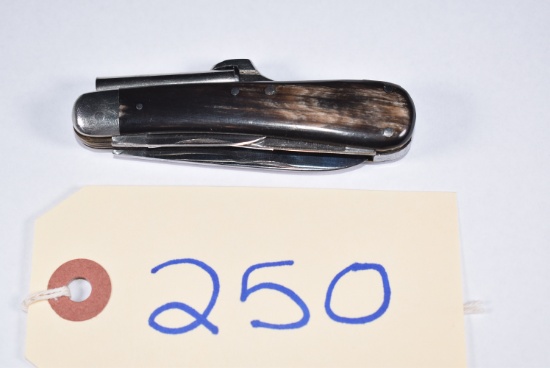 Christians Solingen Marked – Three Blade 22 Cal. Pinfire Knife/Gun Combination