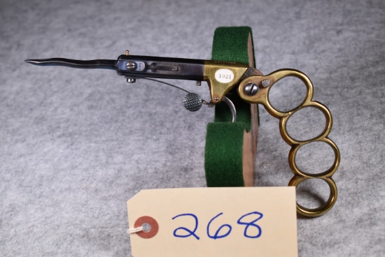 The Sure Defender – Antique Single Shot Under Hammer Percussion Pistol
