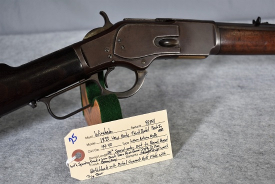 Winchester – Mod. 1873, Very Early Third Model – 44-40 Cal. Lever Action Rifle