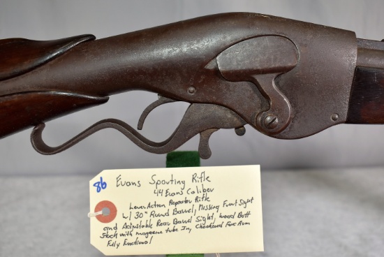 Evans – Mod. Sporting Rifle – 44 Evans Cal. Lever Action Repeating Rifle