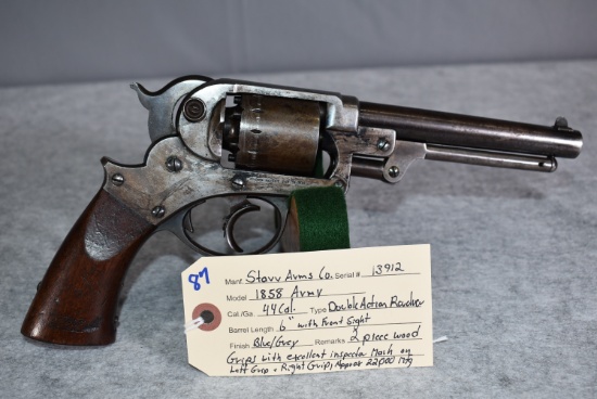 Starr Arms Co. – Mod. 1858 Army – 44 Cal. Double Action Revolver
