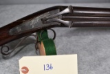 D. Lefever – Canadaiqua – 40 Cal. Over 12ga. Over-Under Rifle/Shotgun Combo