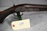 D.M. Lefever – Small Screw Hinge Pin Side Cocker 10ga. Hammerless Double Barrel Shotgun