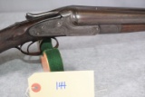 Lefever Arms Co. – DE Grade – Side Plate 12ga. Hammerless Double Barrel Shotgun