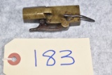 Loft’s – Detector Patent PG Dated 1851 – Brass Frame Percussion Alarm Gun