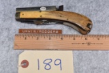 Unwin & Rodgers – 32 Cal. Self Protector Combination Percussion Knife/Pistol