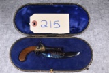 N.P. Ames Cutler Marked Blade & G. Elgin Patent Marked Brass Receiver – Fully Operational Miniature