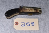 James Rodgers Sheffield Marked – 2 Blade Knife/Percussion Gun Combo