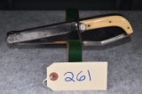 Arnould Namur – Folding Sword/Bowie Knife