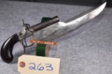 Signed N.P. Ames Springfield Mass. – Percussion Gun/Bowie Knife Combo