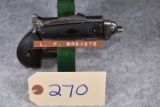L.P. Brevete S.G.D.G. Marked – 32 Cal. Double Action Revolver/Dagger Knife Combo Gun