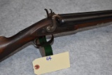 Scarce W&C Scott & Son – 10ga. Black Powder Double Barrel Shotgun