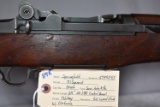 Springfield – Mod. M1 Garand – 30 Cal. Semi-Auto Rifle