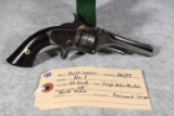 Smith & Wesson – No. 1 – 22 Short Cal. Single Action Revolver – w/3 ¼” Barrel – Possible Re-blue – w