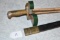 U.S. Saber Bayonet for Model 1855 Rifle – w/Leather Scabbard