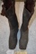 Pair of Civil War Era Boots – Soles are Tack Nailed, Tops Show Wear – Boots Measure 14” High 10” Toe